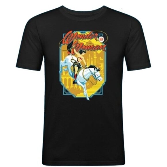 Woman Golden Age T-Shirt | Comic Tribute Tee | Retro Superhero Graphic 91 - Picture 1 of 5